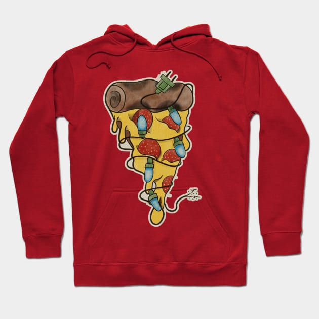 Oh pizza Tree Hoodie by tos42